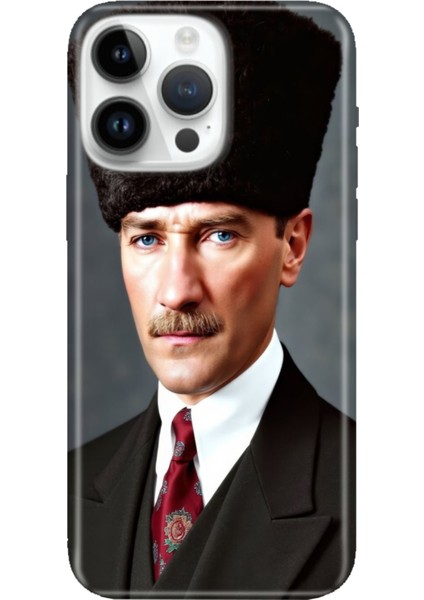 iPhone 15 Pro Max Kılıf Desenli Baskılı Tpu Rubber Kapak Paşam