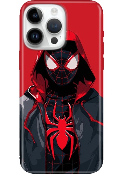 iPhone 15 Pro Max Kılıf Desenli Baskılı Tpu Rubber Kapak Retrospider