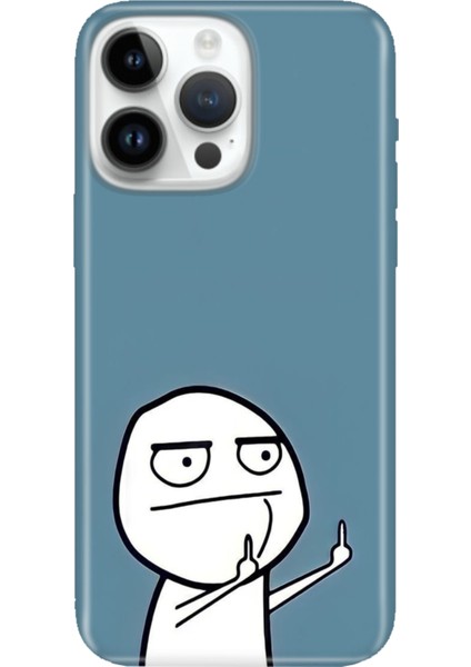 iPhone 15 Pro Max Kılıf Desenli Baskılı Tpu Rubber Kapak Trollcük