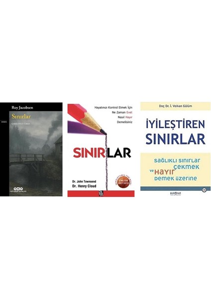 Iyilestren Sinirlar + Sinirlar + Sinirlar=(3 Kitap)