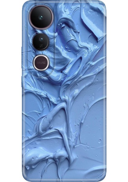 Vivo V50 Lite Kılıf Desenli Baskılı Tpu Rubber Kapak Sanatsal