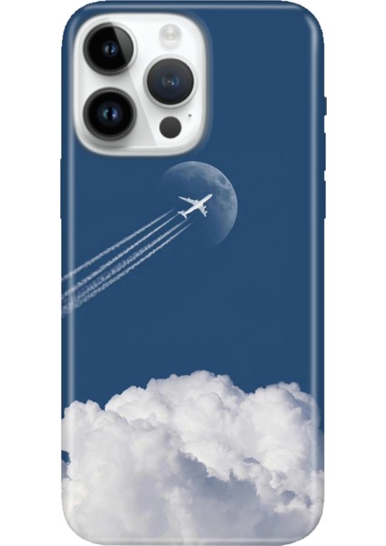 iPhone 15 Pro Max Kılıf Desenli Baskılı Tpu Rubber Kapak Uçtum