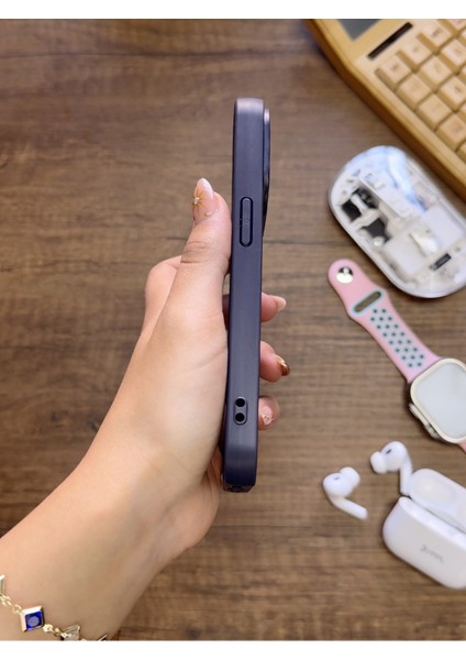 Iphone 16 Pro Uyumlu Premium Deri Dokulu Darbelere Karşı Dayanıklı Nazal Silikon Kılıf fiyatları