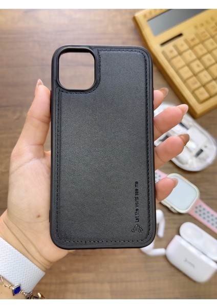 Iphone 12 Pro Max Uyumlu Premium Deri Dokulu Darbelere Karşı Dayanıklı Nazal Silikon Kılıf fırsatları