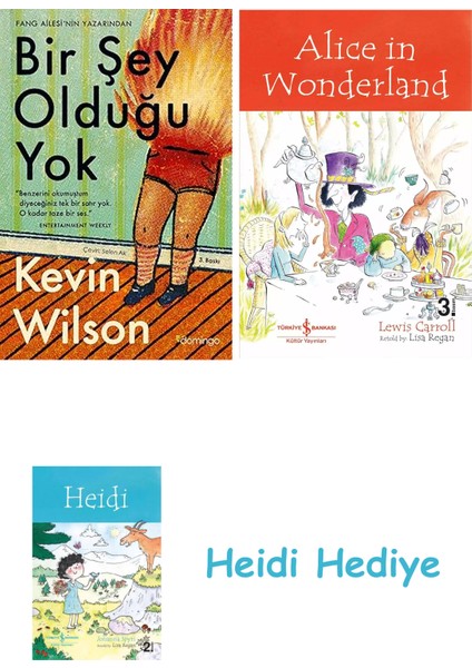 Bir Şey Olduğu Yok: Nothing To See Here + Alice In Wonderland + Heidi