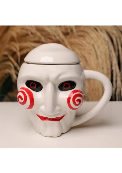 Saw 3D Seramik Kupa Bardak Kapaklı CL-K37 – Consolex Lisanslı Film Ürünü fiyatları