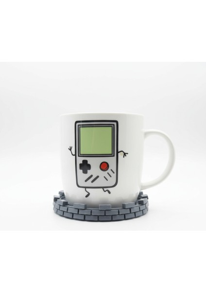 Kale Figürü Bardak Altlığı