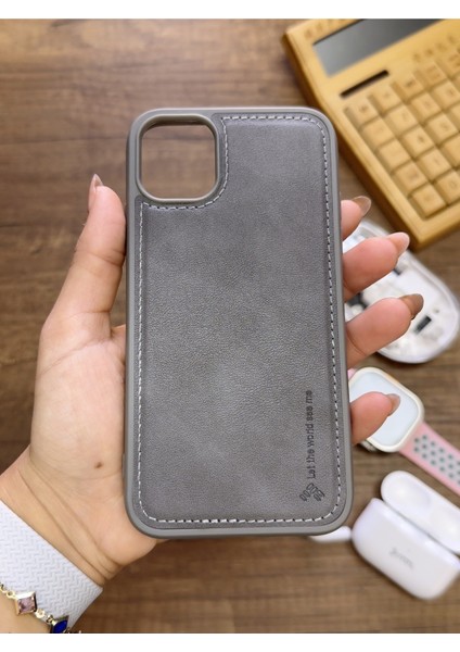 Iphone 12 Pro Max Uyumlu Premium Deri Dokulu Darbelere Karşı Dayanıklı Nazal Silikon Kılıf fırsatları