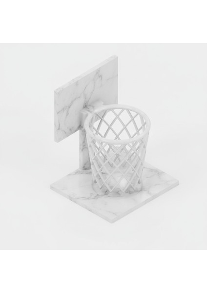 Modern Tasarım Basketball Kalemlik Figür Mermer
