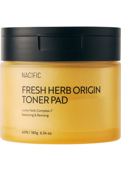 NACIFIC Fresh Herb Origin Toner Pad 60 Adet , Bitki Özleri + Nem Desteği , Tazeleyici & Arındırıcı Tonik Ped modelleri