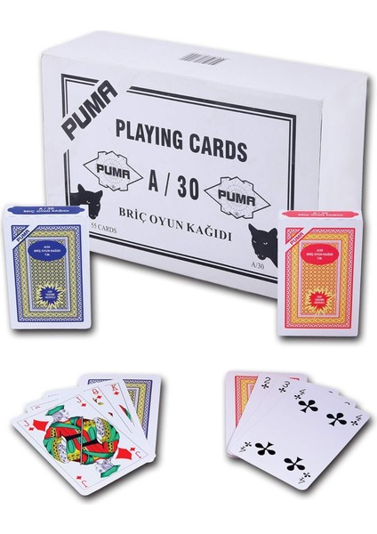 Iskambil Oyun Kağıdı A/30 2 Deste