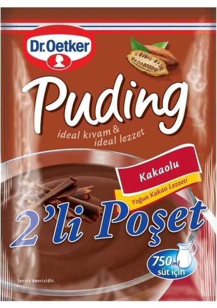 Dr.oetker Pudıng Kakaolu 2X147GR