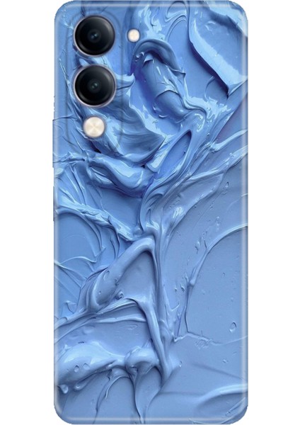 Vivo Y04 Kılıf Desenli Baskılı Tpu Rubber Kapak Sanatsal