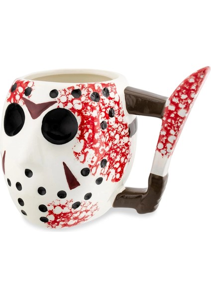 Friday The 13TH Jason Mask 3D Seramik Kupa CL-K46 – Consolex Ürün