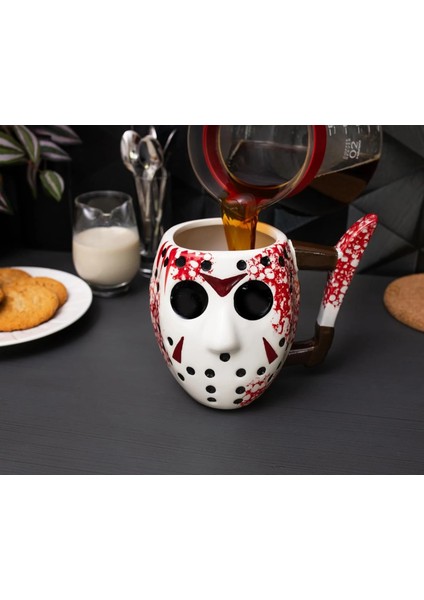 Friday The 13TH Jason Mask 3D Seramik Kupa CL-K46 – Consolex Ürün indirimleri