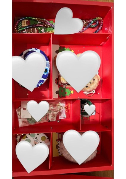 “noel Temalı 7 Günlük Sürpriz Advent Calendar – Çocuk ve Yetişkinlere Özel, Içerisinde 7 Farklı Mini Hediye Bulunan Premium Yeni Yıl Sürpriz Kutusu” modelleri