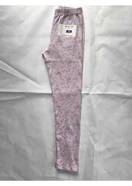 Kız Çocuk Mevsimlik Baskılı Tayt modelleri