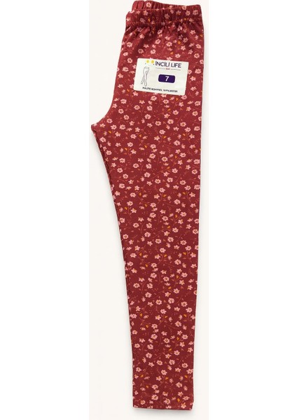 Kız Çocuk Mevsimlik Baskılı Tayt indirimleri