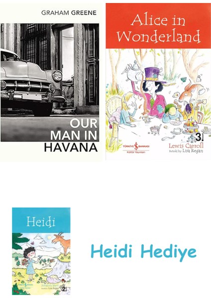 Our Man In Havana + Alice In Wonderland + Heidi