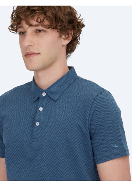 Lacivert Polo Yaka %100 Pamuk T-Shirt fırsatları