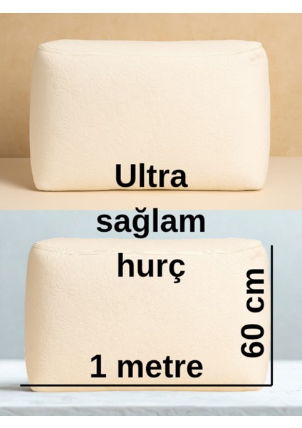 Dayanıklı Yorgan Döşek Hurcu 100X60X60CM Üstten Komple Fermuarlı 180 kg Taşımakapasiteli Esnek Kalın fiyatları