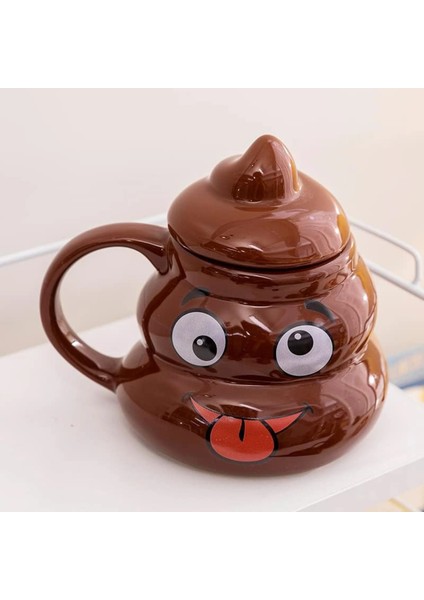 Poo Emoji 3D Seramik Kupa Bardak Cl-K1