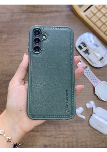 Samsung Galaxy S25 Uyumlu Premium Deri Dokulu Darbelere Karşı Dayanıklı Nazal Silikon Kılıf fırsatları