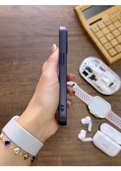 Iphone 15 Uyumlu Premium Deri Dokulu Darbelere Karşı Dayanıklı Nazal Silikon Kılıf fiyatları