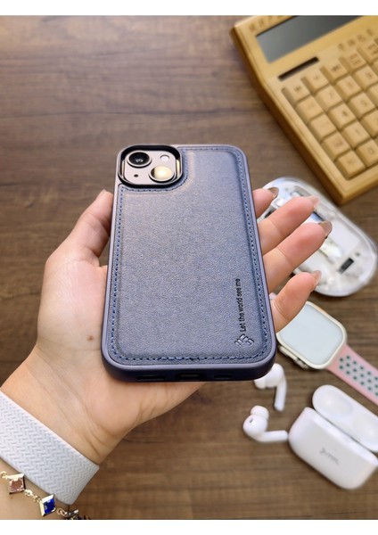 Iphone 15 Uyumlu Premium Deri Dokulu Darbelere Karşı Dayanıklı Nazal Silikon Kılıf modelleri