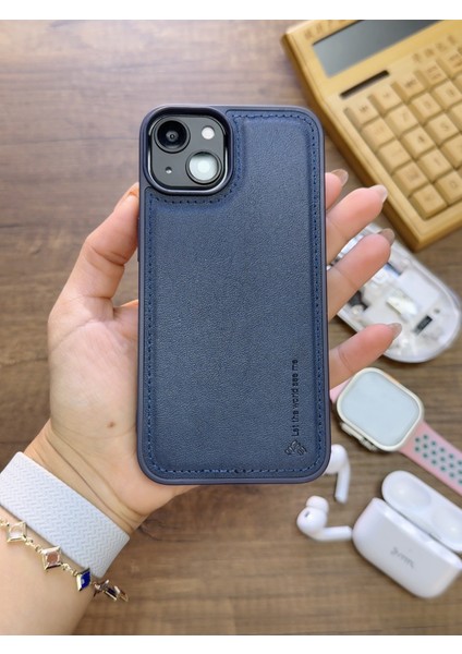 Iphone 15 Uyumlu Premium Deri Dokulu Darbelere Karşı Dayanıklı Nazal Silikon Kılıf fırsatları