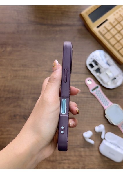 Iphone 16 Uyumlu Premium Deri Dokulu Darbelere Karşı Dayanıklı Nazal Silikon Kılıf fiyatları