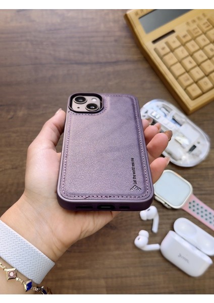Iphone 13 Uyumlu Premium Deri Dokulu Darbelere Karşı Dayanıklı Nazal Silikon Kılıf modelleri