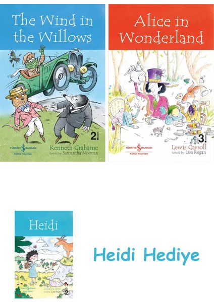 The Wind In The Willows - Children’s Classic + Alice In Wonderland + Heidi