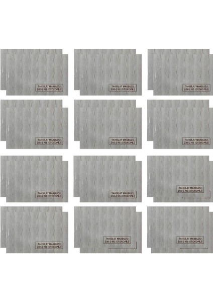 Dilman 2/50 Otokopili Tahsilat Makbuzu 2 Nüsha Ürün Kodu: 4015 - 24 Adet