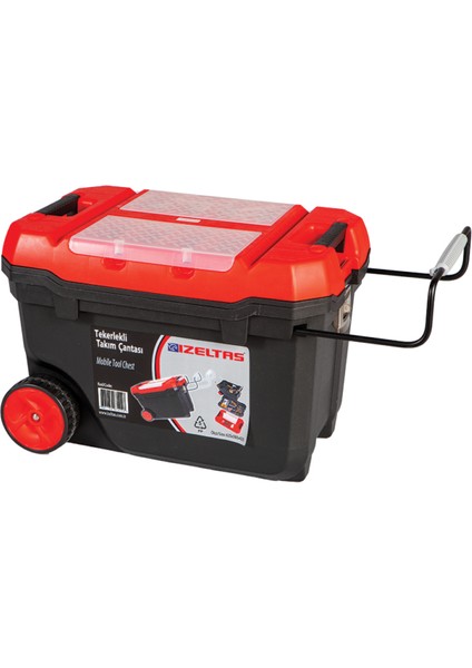 Tekerlekli Plastik Takım Çantası 28" 380X595X420 mm 8445 33 10 28