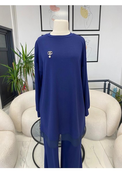 Lacivert Ikili Takım