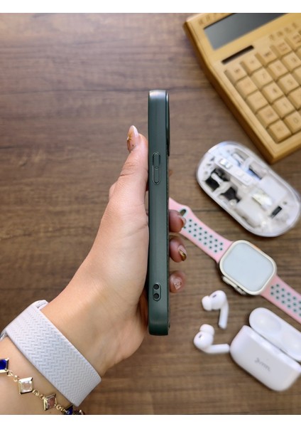 Iphone 13 Uyumlu Premium Deri Dokulu Darbelere Karşı Dayanıklı Nazal Silikon Kılıf fiyatları