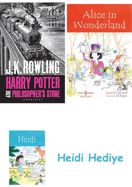 Harry Potter And The Philosopher's Stone + Alice In Wonderland + Heidi
