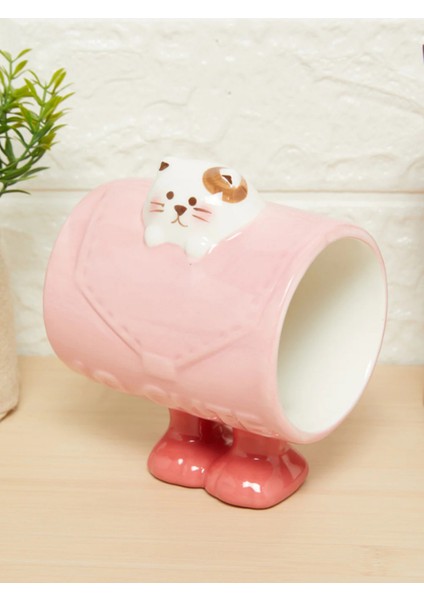 3D Ayı Figürlü Seramik Kupa 438 ml fiyatları