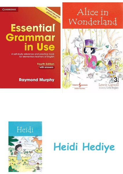 Essential Grammar In Use. Book With Answers + Alice In Wonderland + Heidi