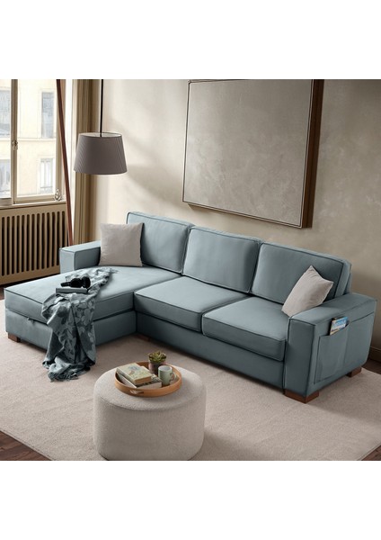 Corner Köşe Koltuk Takımı Sandıklı Su Yeşili fiyatları