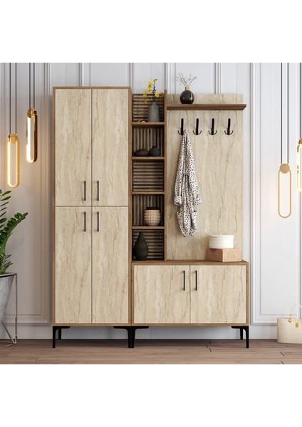 Variant Viyana Da Portmanto - Ceviz / Traverten Mermer fiyatları