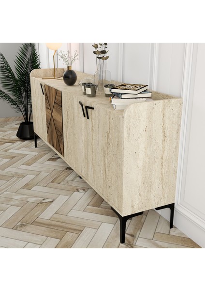 Variant Venedik Konsol - Traverten Mermer fırsatları