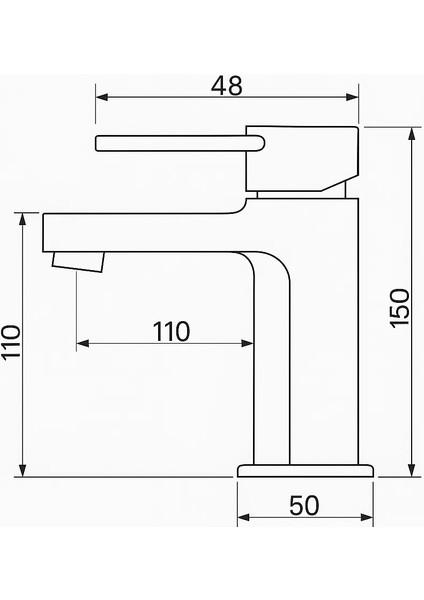 Kare Mutfa Bataryası Seti Çift Su Girişli Pirinç Musluk indirimleri