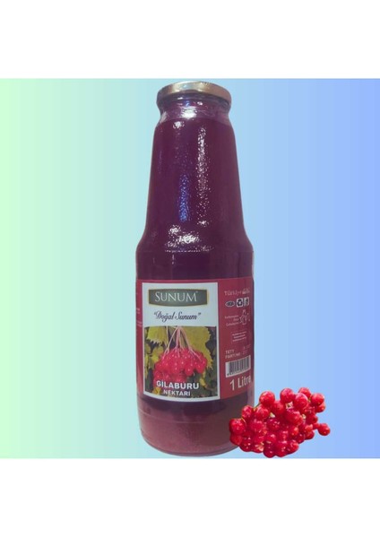 Gilaburu Nektarı Meyve Suyu 1 Litre Cam Şişe fiyatları