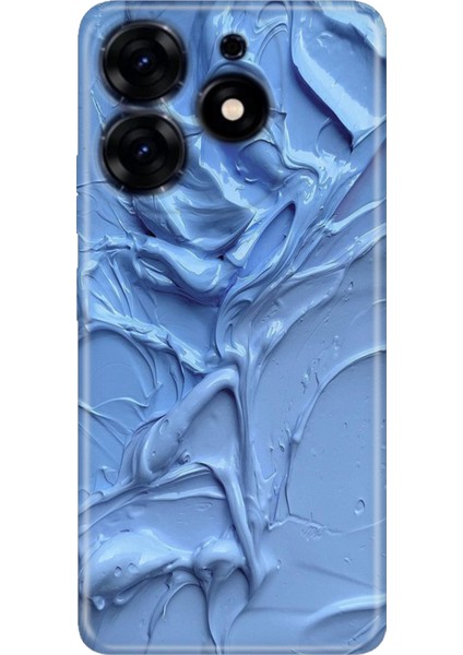 Tecno Spark 20 - 20C Kılıf Desenli Baskılı Tpu Rubber Kapak Sanatsal