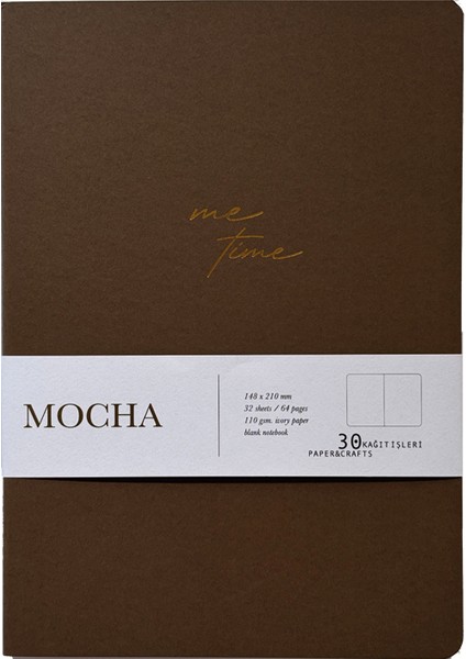 Me Time • Çizgisiz Not Defteri