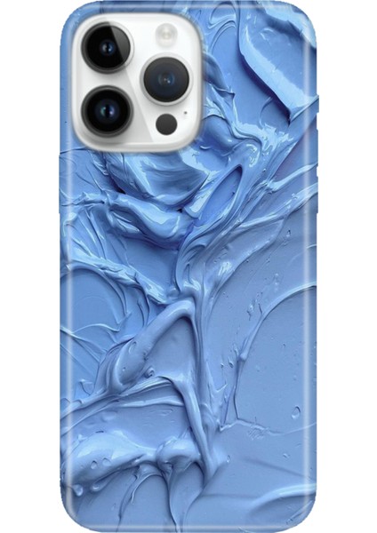 iPhone 16 Pro Max Kılıf Desenli Baskılı Tpu Rubber Kapak Sanatsal