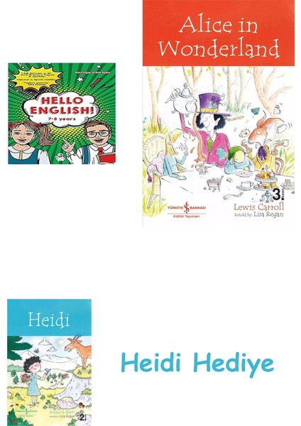 Hello English! 7-8 Years + Alice In Wonderland + Heidi