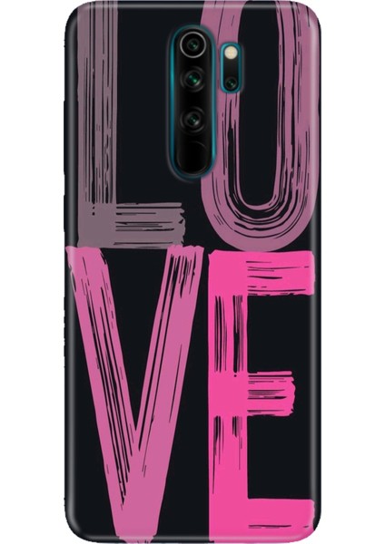 Xiaomi Redmi Note 8 Pro Kılıf Desenli Baskılı Tpu Rubber Kapak Love2